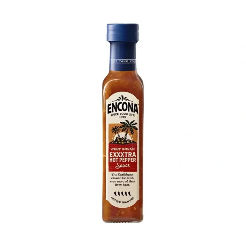 Encona pálivá papriková omáčka Extra Hot 142 ml