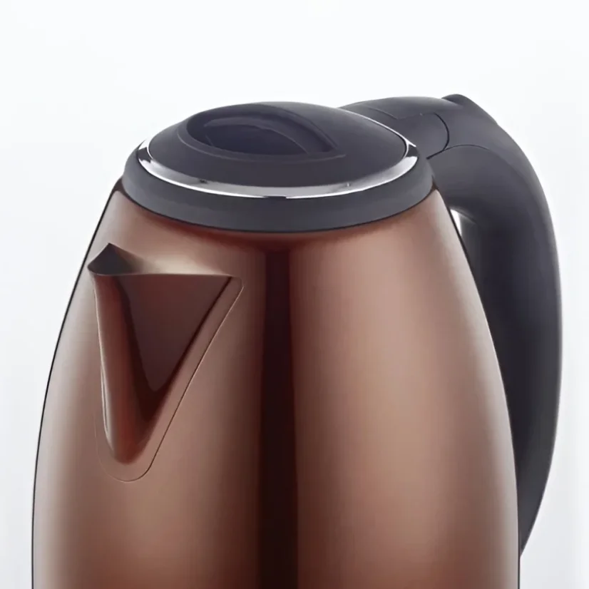 Herzberg Nerezová kanvica 1,8L 1500W - Medená