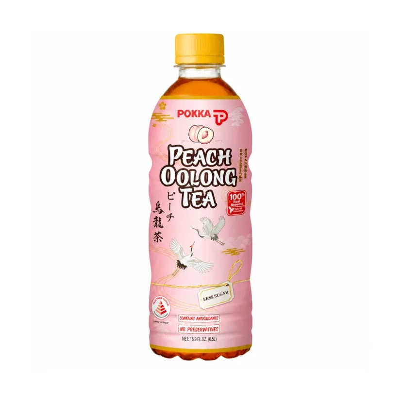 Pokka Oolong-Tee mit Pfirsichgeschmack 500 ml Pokka Oolong-Tee mit Pfirsichgeschmack 500 ml