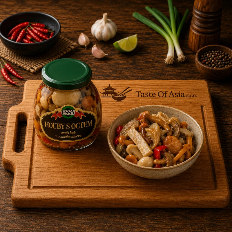 Essa Mushrooms in vinegar brine 530 g