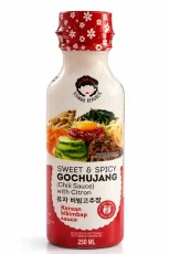 Ajumma Republic Korean sweet and spicy chili sauce with yuzu 250 ml Ajumma Republic Korean sweet and spicy chili sauce with yuzu 250 ml