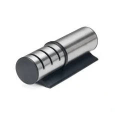 Herzberg Stainless steel cylindrical manual knife sharpener Herzberg Stainless steel cylindrical manual knife sharpener