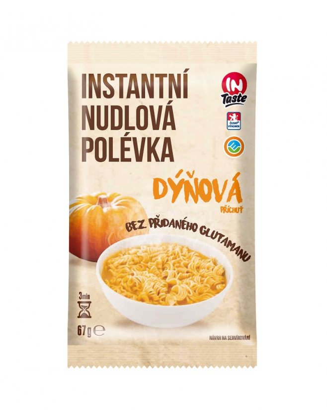 In Taste Natur Instantní Polévka Dýňová 67 g