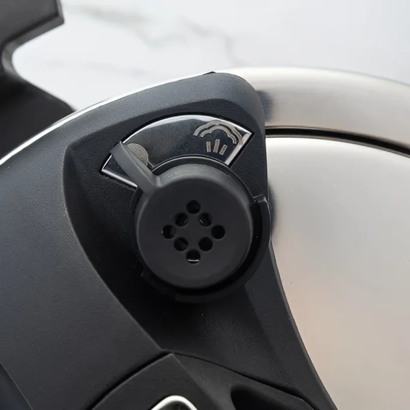 Royalty Line Schnellkochtopf mit Marmoroberfläche 28 cm - 10 l