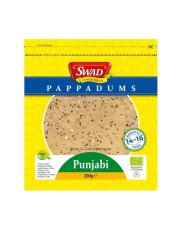 Swad Punjabi Papadum mit schwarzem pfeffer 200 g