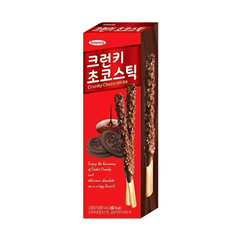 Sunyoung Crunchy Chocolate Sticks 54 g