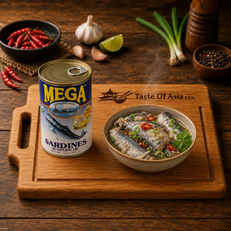 Mega Sardines in natural oil 425 g