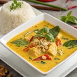 Panang Curry selber kochen: cremiges Thai-Curry mit Kokosmilch & Erdnüssen Panang Curry selber kochen: cremiges Thai-Curry mit Kokosmilch & Erdnüssen