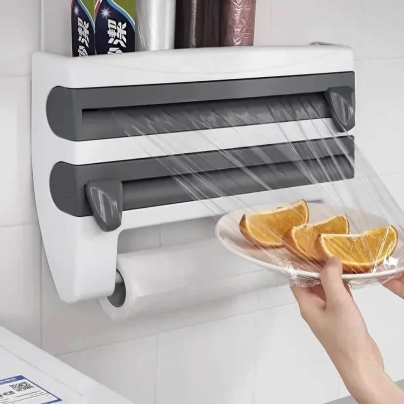 Herzberg Wandmontierter Papierhandtuch- und Folienspender