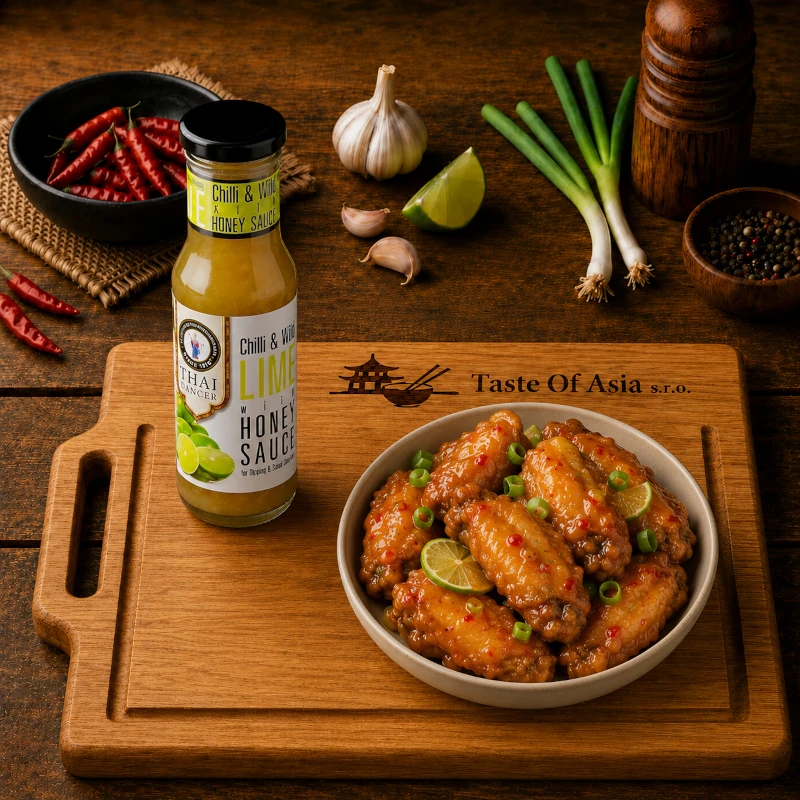 Thai Dancer Limetková Chilli omáčka s medem 150 ml
