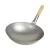 Non Food WOK steel pan with round bottom 30 cm
