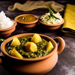 Rezept für Saag Aloo Rezept für Saag Aloo