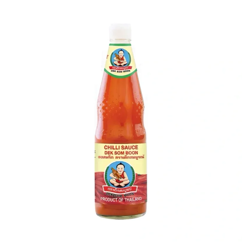 Dek Som Boon Scharfe Chilli Sauce 700 ml Dek Som Boon Scharfe Chilli Sauce 700 ml
