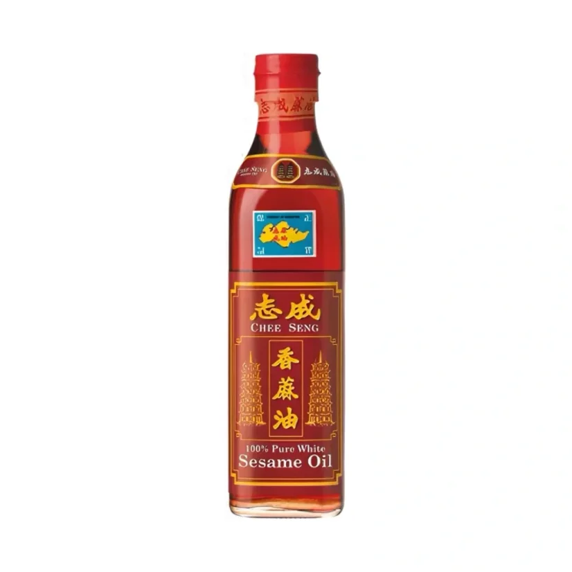 Chee Seng Sezamový olej bílý 375 ml Chee Seng Sezamový olej bílý 375 ml