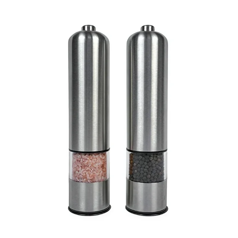 Herzberg Stainless steel pepper mill