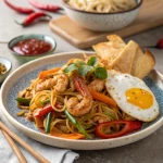 Recept na Bami Goreng nudle