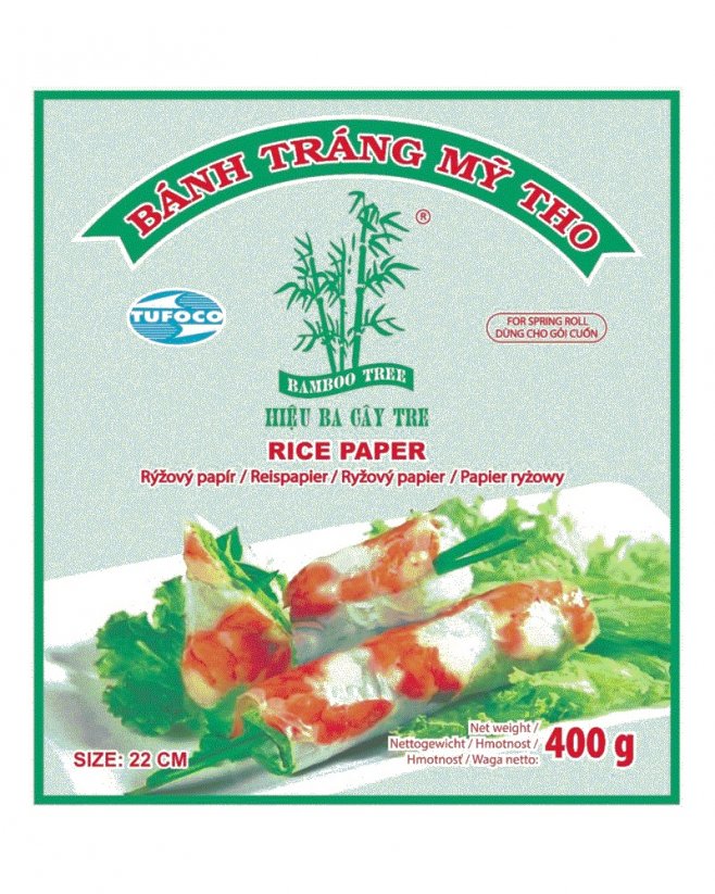 Tufoco Round Rice paper 400 g