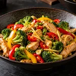 Chilli‑Ginger‑Garlic Stir‑Fry: schnelles Wokgericht mit Ingwer, Knoblauch und Chili