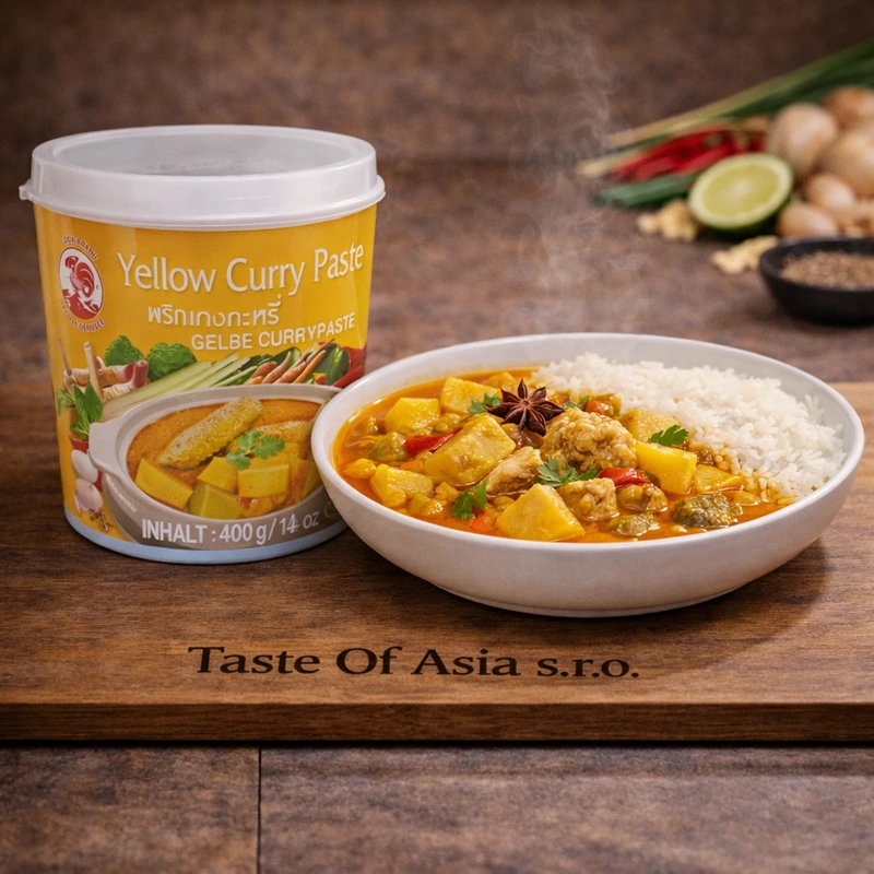 Cock Brand Yellow curry paste 400 g