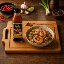 Lobo Pikantní omáčka z krevetové pasty (Nam Prik Kapi) 220 ml