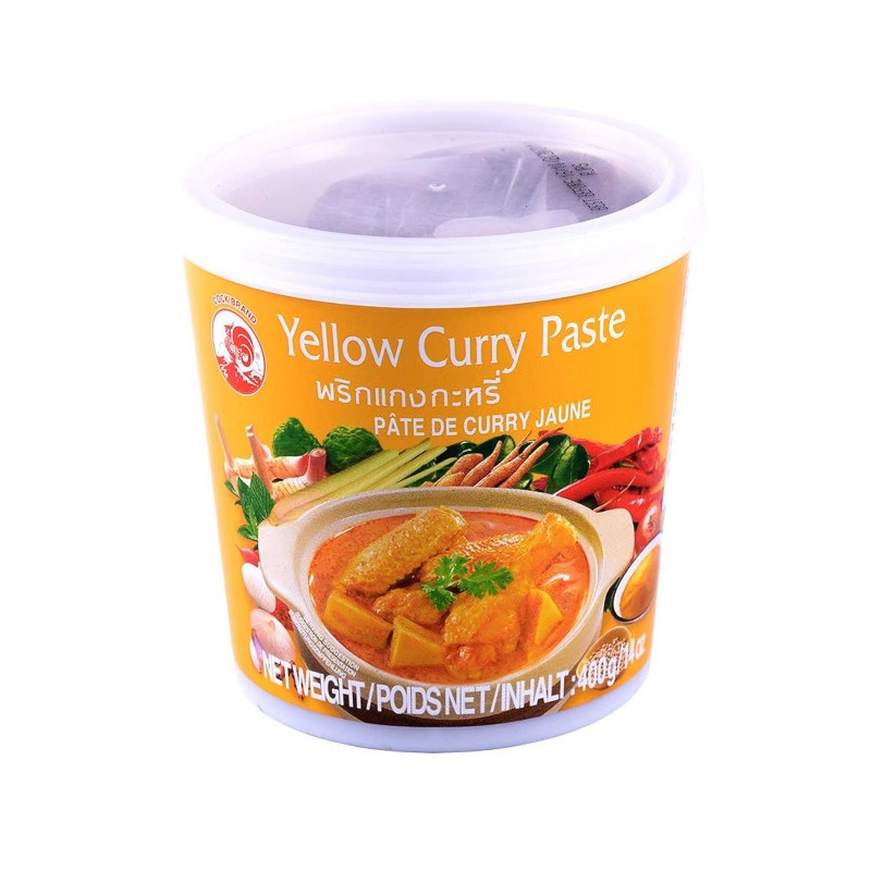 Cock Brand Yellow curry paste 400 g