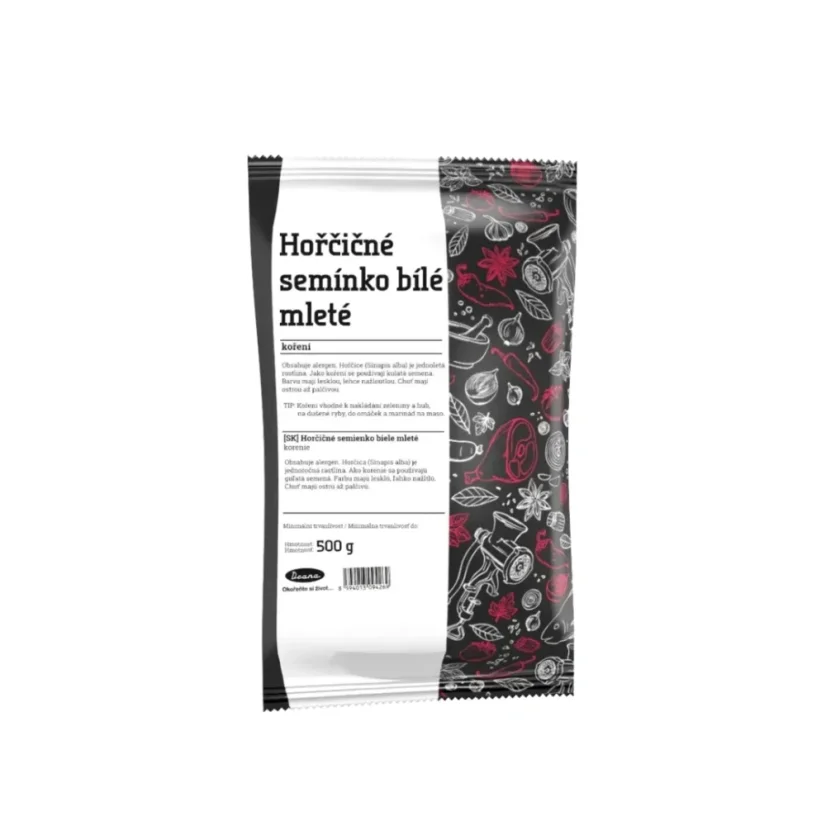 Drana Hořčičné Semínko Bílé Mleté 500 g Drana Hořčičné Semínko Bílé Mleté 500 g