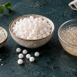 Tapioca pearls
