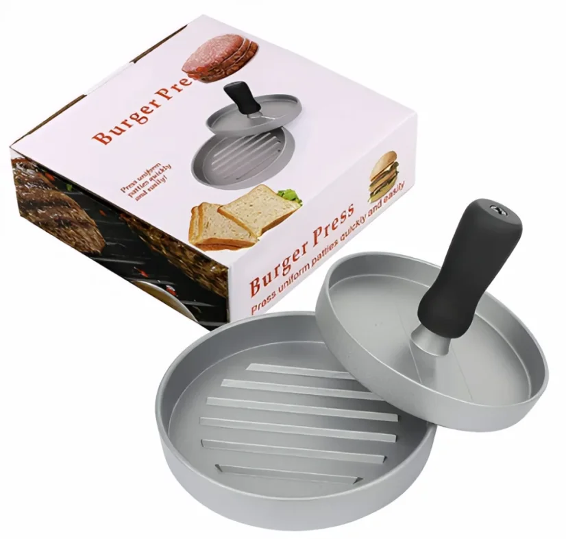 Herzberg Press for grilling hamburgers