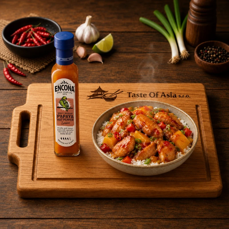Encona Papája pálivá papriková omáčka 142 ml