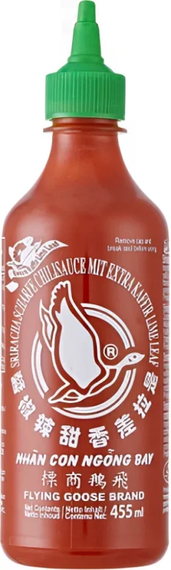 Flying Goose Chilli omáčka Sriracha s Kaffir Lime 455 ml
