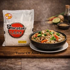 City Aroma Shirataki nudle široké 400 g City Aroma Shirataki nudle široké 400 g