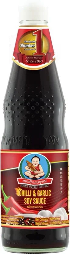 Dek Som Boon Sojová omáčka s chilli a česnekem 700 ml