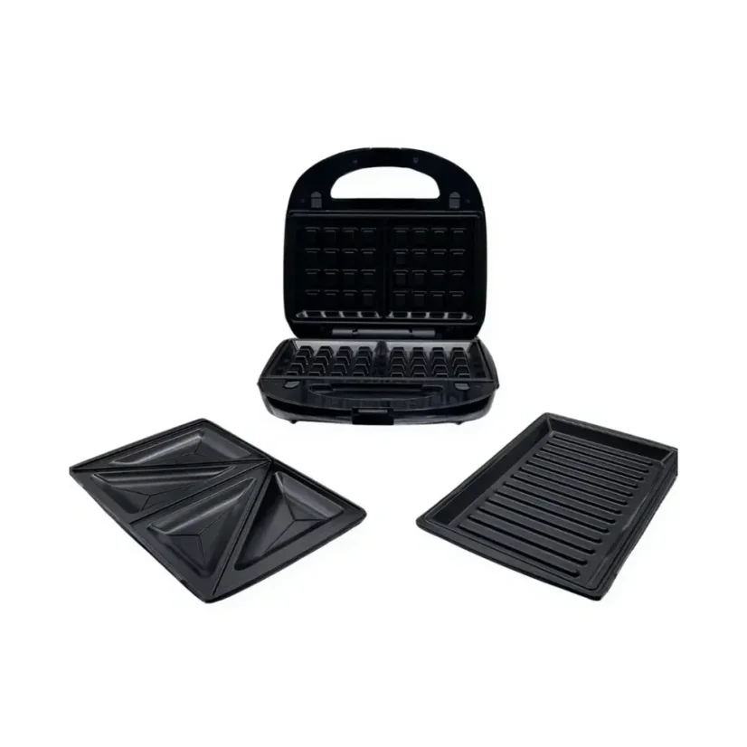 Eisenbach Sendvičovač 3v1, vaflovač, gril - 1000 W