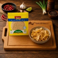 SWAD Indický chleba Punjabi Papadum s černým pepřem 200 g