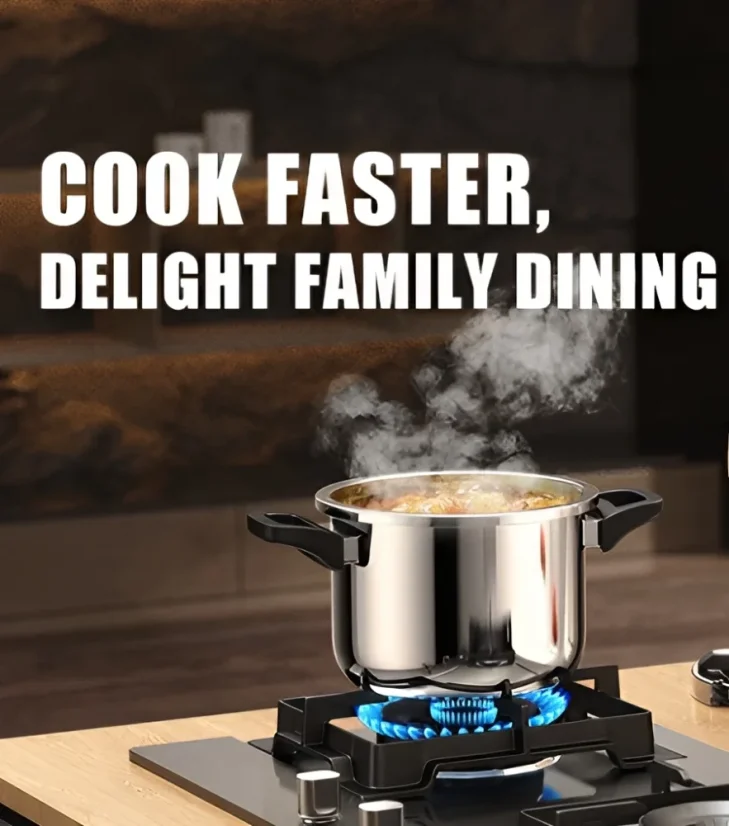 Royalty Line Schnellkochtopf mit Marmoroberfläche 28 cm - 10 l