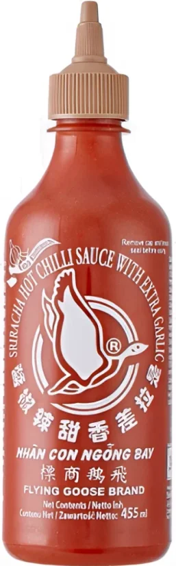 Flying Goose Sriracha Chili Sauce mit extra Knoblauch 455 ml
