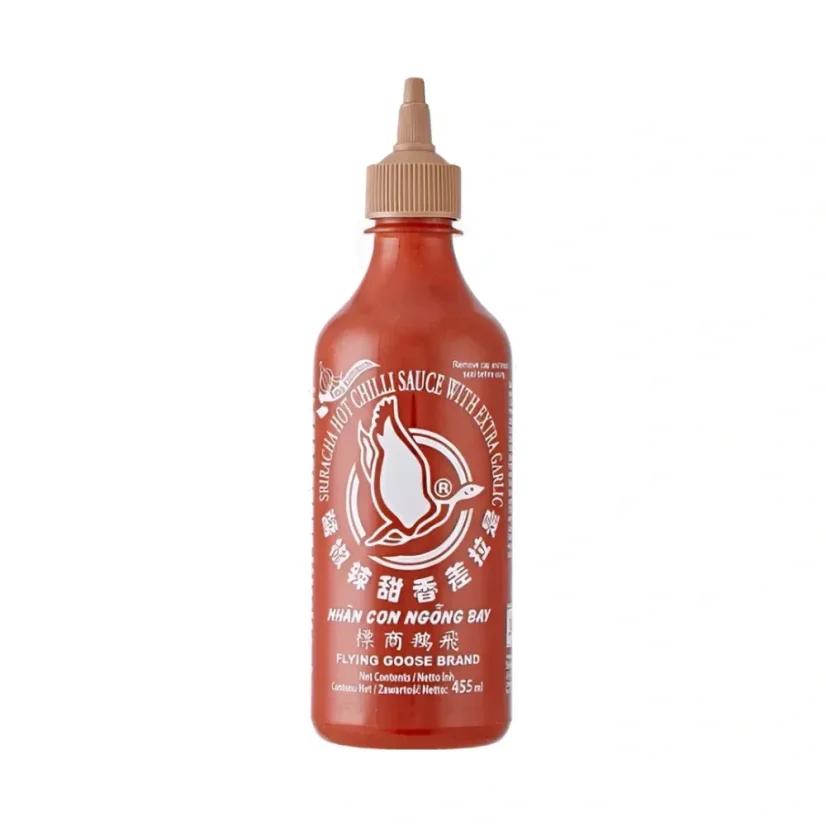 Flying Goose Sriracha chili sauce with extra garlic 455 ml