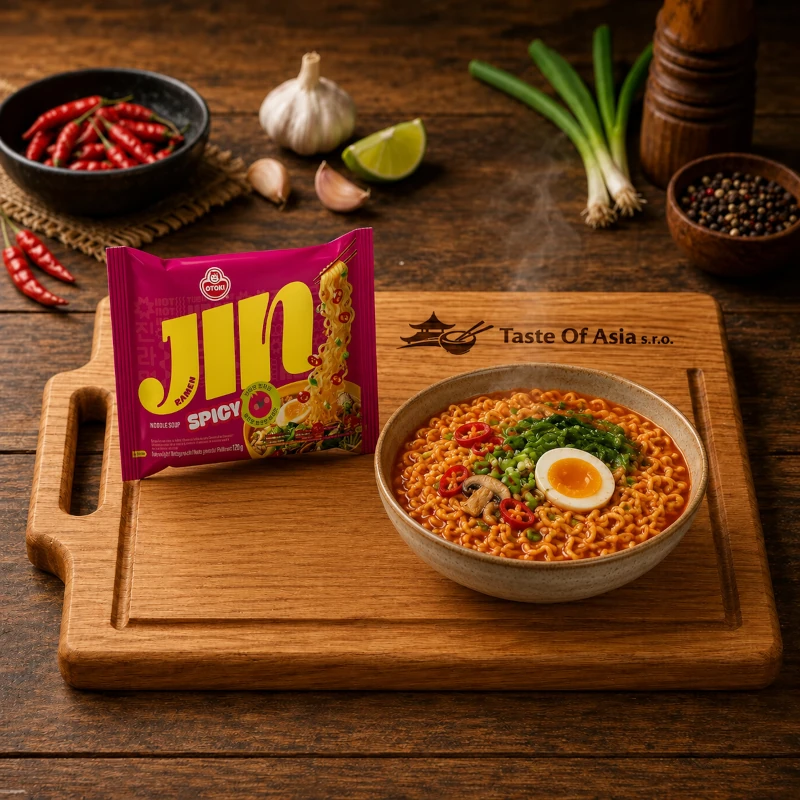 Otoki Instant Noodles Jin Ramen Spicy 120 g