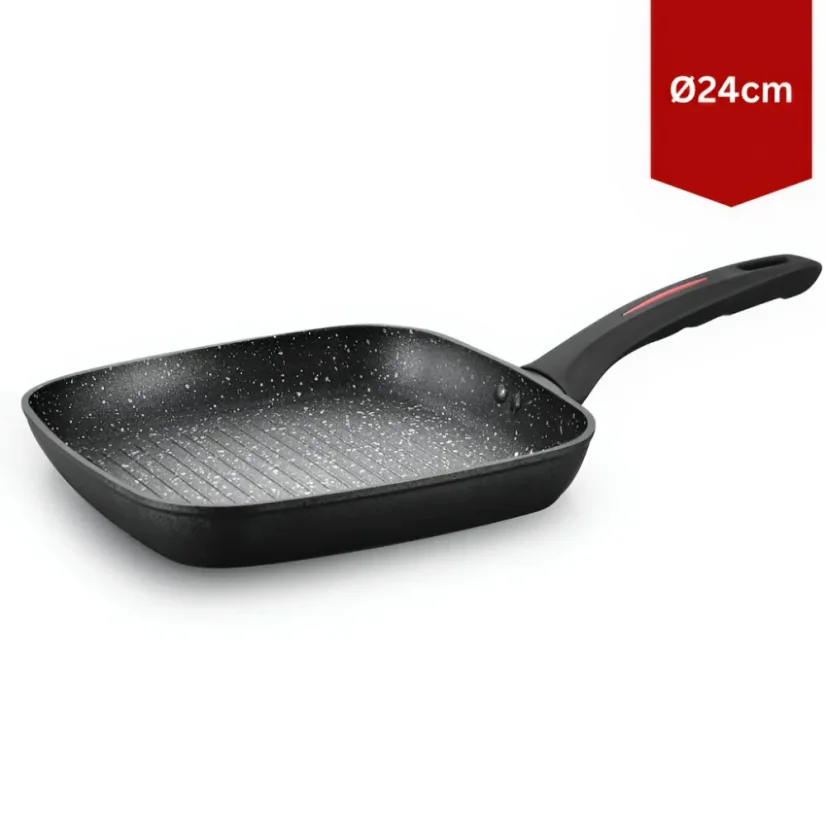 Royalty Line Grilovacia panvica s mramorovým povrchom - 24 cm