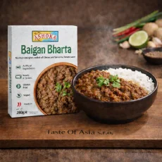 Ashoka Instantní Baighan Bharta 280 g Ashoka Instantní Baighan Bharta 280 g
