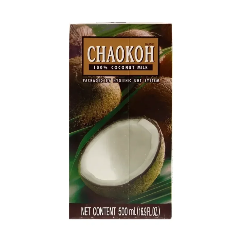 Chaokoh Kokosové mléko 18% 500 ml Chaokoh Kokosové mléko 18% 500 ml