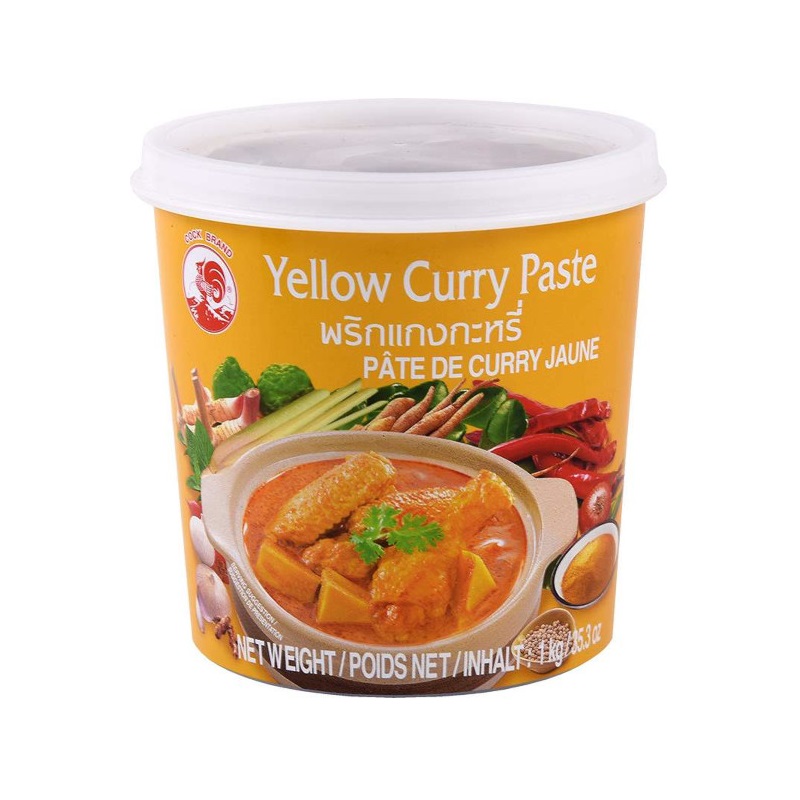Gelbe Curry Paste Cock brand 1 kg