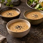 Roasted sesame dressing
