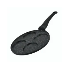 Herzberg Marmorierte Pfanne für 4 Pfannkuchen 26 cm Herzberg Marmorierte Pfanne für 4 Pfannkuchen 26 cm