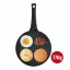Herzberg Marmorierte Pfanne für 4 Pfannkuchen 26 cm Herzberg Marmorierte Pfanne für 4 Pfannkuchen 26 cm