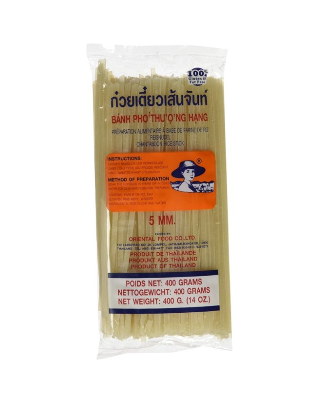 Farmer Brand Rice noodles 5 mm wide 400 g