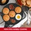 Herzberg Marble coated frying pan for 7 pancakes with spikes 26 cm