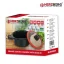 Herzberg Granite coated pot with glass lid - 28 cm