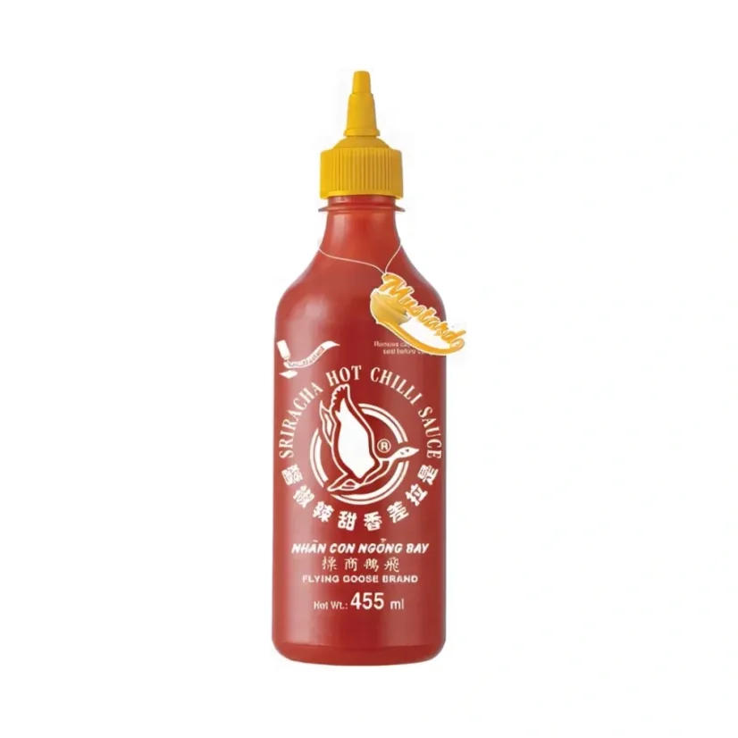 Flying Goose Chilli omáčka Sriracha s horčicou 455 ml