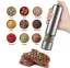 Herzberg Stainless steel pepper mill